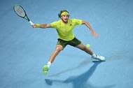 Tsitsipas at the 2021 Australian Open.